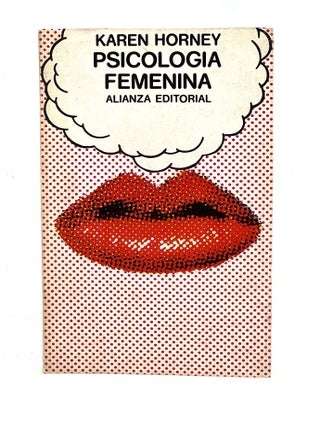 Item #4128 PSICOLOGIA FEMENINA; Alianza Editorial. Karen Horney