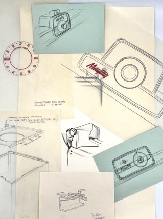 Item #4175 [DESIGN] Maytag Washing Machine Design Archive. Downer P. Dykes