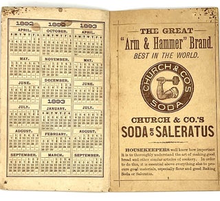 BOOK OF VALUABLE RECEIPTS; ARM & HAMMER BRAND