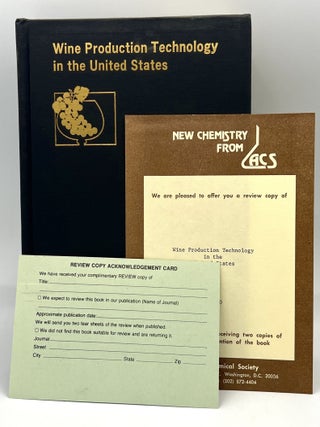Wine Production Technology in the United States; A symposium sponsored by the Division of Industrial and Engineering Chemistry at the Second Chemical Congress of the North American Continent (180 ACS National Meeting), Las Vegas, Nevada, August 26, 1980