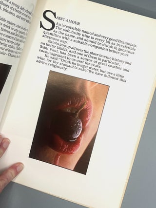 Item #4389 VIN RUDE; An alcoholic alphabet, photographed at room temperature. David Thorpe,...