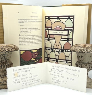 THE CHEZ PANISSE CAFÉ COOKBOOK; and the Cooks of CHEZ PANISSE in collaboration with DAVID TANIS and FRITZ STREIFF - illustrations by DAVID LANCE GOINES