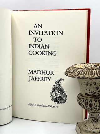 An Invitation to Indian Cooking; Initials and decorative drawings by the author