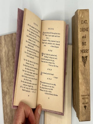 Item #4480 Eat: A Little Book Of Food for Thought About Food - Drink: A Little Book of Droughts...