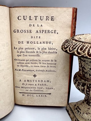 Culture de la Grosse Asperge, bound with - Culture de l'asperge de Gravelines, et des Petits-Pois
