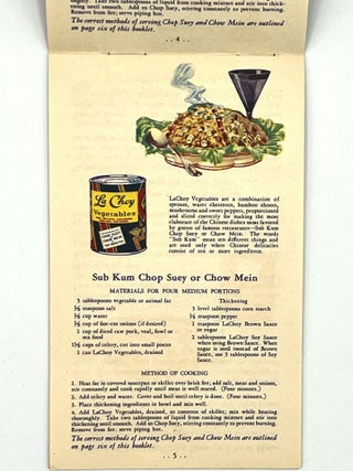 The Art and Secrets of Chinese Cookery