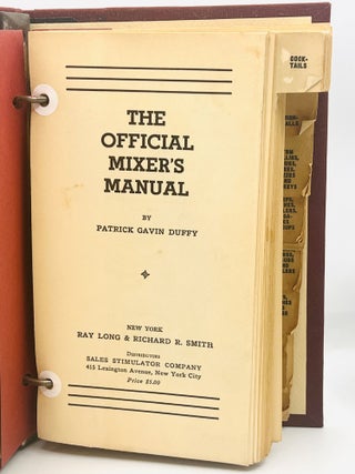 THE OFFICIAL MIXER'S MANUAL