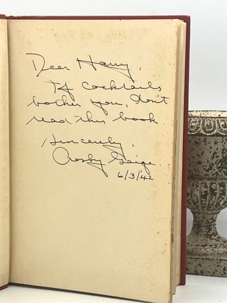 Crosby Gaige's Cocktail Guide and Ladies' Companion; Forward by Lucius Beebe, Finale by Lawton Mackall