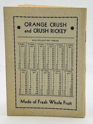 Drink Orange Crush; Ice Cold Fresh Juice Drink
