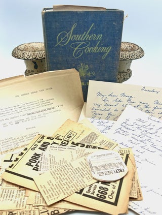 Item #4707 SOUTHERN COOKING; Personal handwritten recipes added by owner. Henrietta Stanley Dull