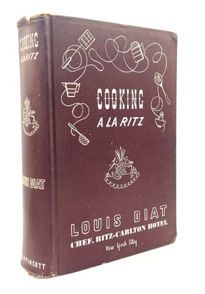 COOKING à la Ritz; Chef, RITZ-CARLTON HOTEL, NEW YORK