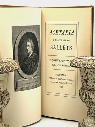 Item #4832 ACETARIA - A Discourse of SALLETTS. John Evelyn