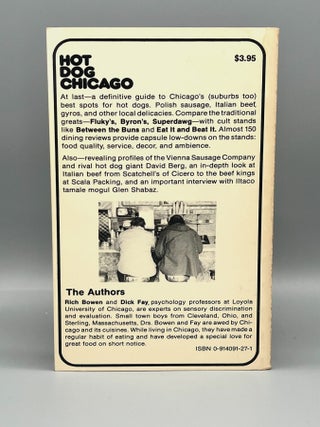 HOT DOG CHICAGO; A Native's Dining Guide