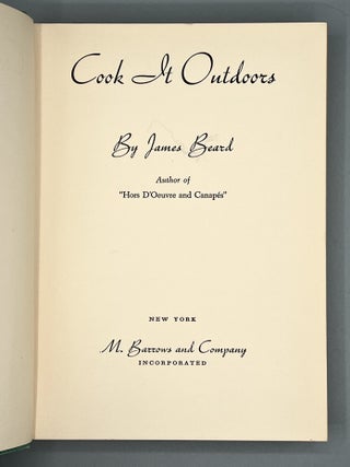 Cook It Outdoors