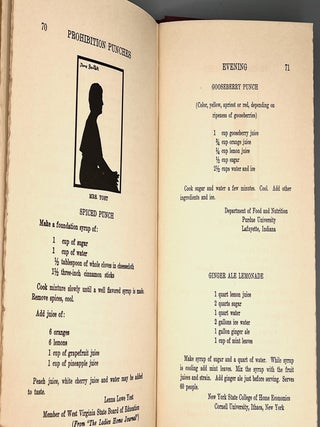 PROHIBITION PUNCHES; A Book of Beverages