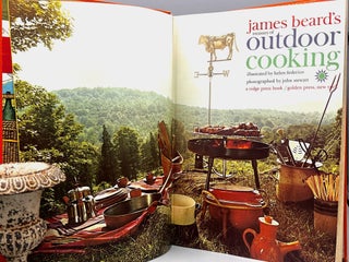 Item #4947 james beard's treasury of OUTDOOR COOKING; illustrated by helen federico -...