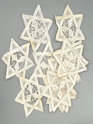 TEXTILE] CROCHET WORK - Star of David Coasters