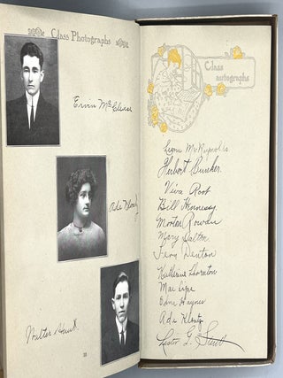 [HIGH SCHOOL] [SCRAP BOOK] The Girl Graduate - Her Own Book; Nevada, Missouri High School - Sarah Marie Inwood