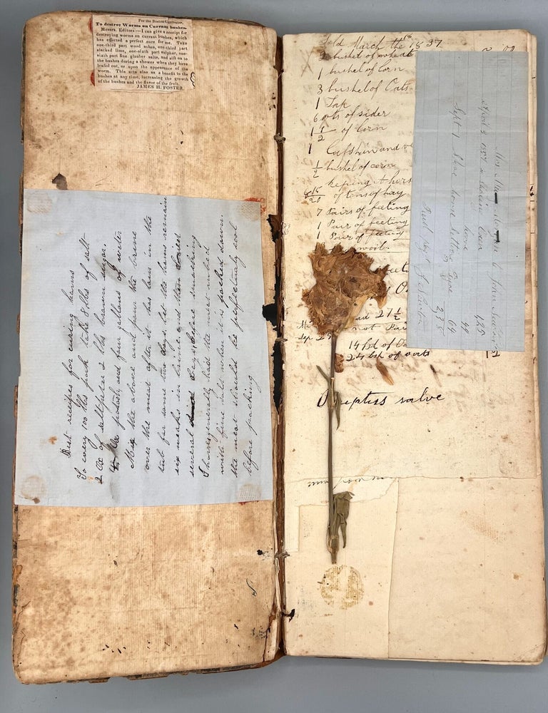 Item #5063 [ACCOUNT BOOK] [LEDGER] New Hampshire family farm. George W. Morgan.