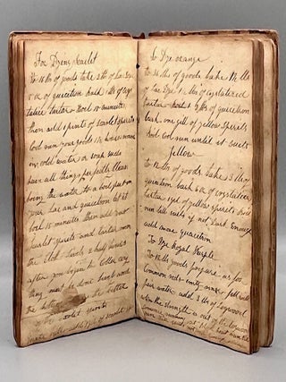 [ACCOUNT BOOK] [DIARY] [TEXTILES] [LEGAL] Abner Dwelle III's Handwritten Account Book