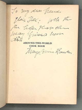 AROUND-THE-WORLD COOK BOOK; THE CULINARY GLEANINGS OF A NAVAL OFFICER'S WIFE