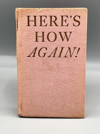 HERE'S HOW AGAIN! Judge Jr, Norman Hume Anthony.