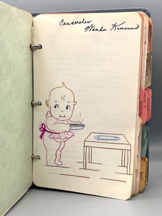 [CULINARY MANUSCRIPT] [HANDMADE] Hilda's Recipes; Gourmet Club