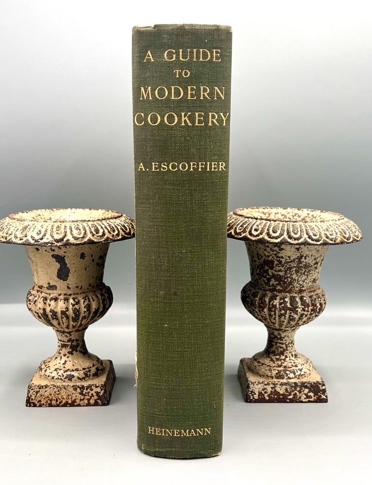 Item #5168 A GUIDE TO MODERN COOKERY. A. Escoffier.